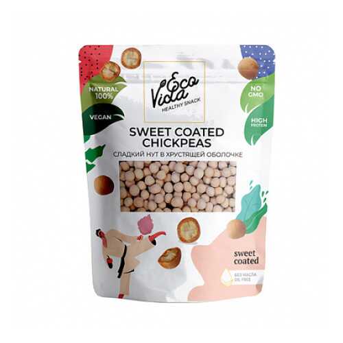 Нут жареный в хрустящей оболочке EcoVida 100 г в ВкусВилл