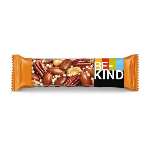 Ореховый батончик BE-KIND с медом кленовым сиропом и морской солью 40 г в ВкусВилл