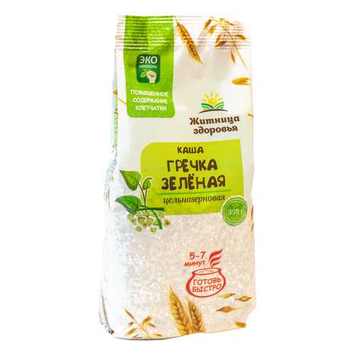 Гречка зеленая Житница здоровья 400 г в ВкусВилл