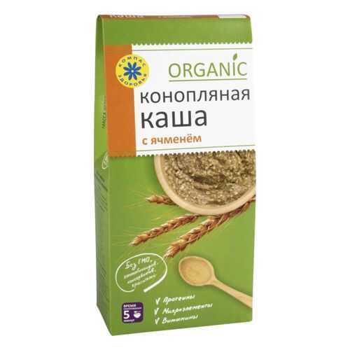 Каша конопляная Компас здоровья organic с ячменем 250 г в ВкусВилл