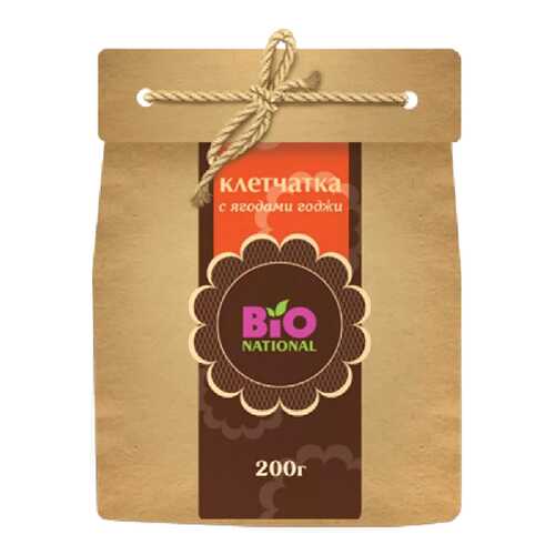 Клетчатка Bio National для печени в эко-упаковке 200 г в ВкусВилл