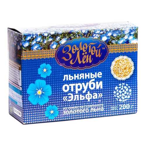 Отруби Золотой лен льняные 200 г в ВкусВилл