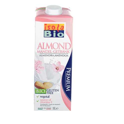 Напиток миндальный Isola bio с сиропом агавы без глютена 1 л в ВкусВилл