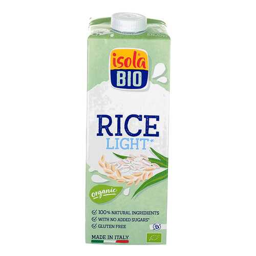 Напиток рисовый Isola bio light облегченный 1 л в ВкусВилл