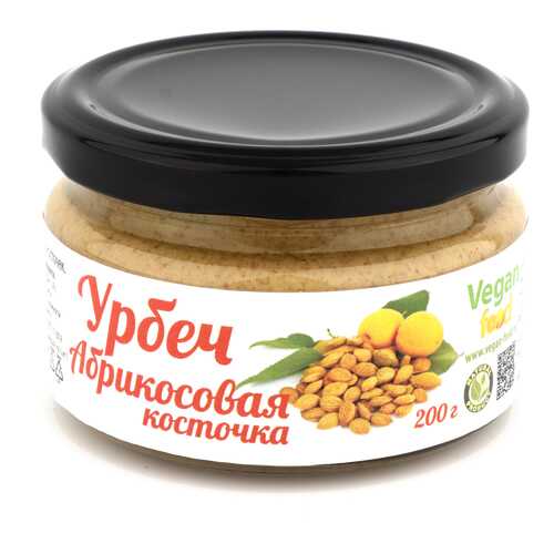 Урбеч Vegan-food из ядер абрикосовых косточек 200 г в ВкусВилл