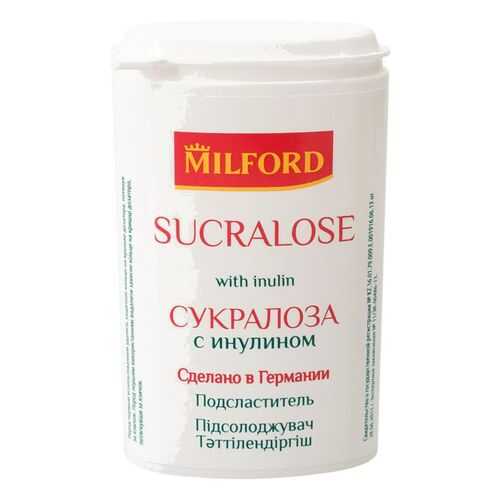 Подсластитель сукралоза Milford с инулином 22.2 г в ВкусВилл