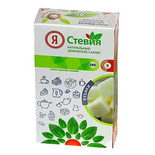 Стевия кубики Я Стевия в ВкусВилл