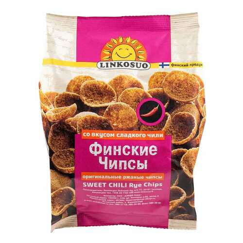Чипсы ржаные Linkosuo финские со вкусом сладкого чили 120 г в ВкусВилл