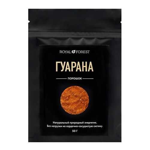 Гуарана Royal Forest порошок 50г в ВкусВилл