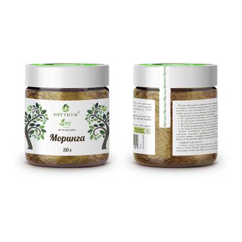 Моринга Оргтиум порошок из листьев 50 г в ВкусВилл