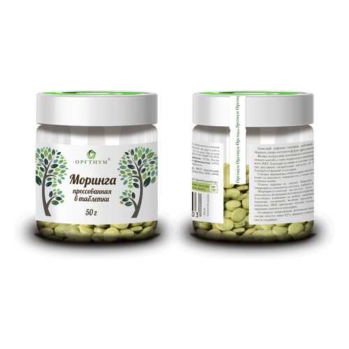 Моринга прессованная в таблетки 50 г в ВкусВилл