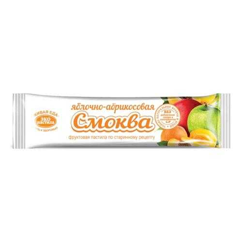 Пастила Смоква фруктовая яблочно-абрикосовая 30 г в ВкусВилл