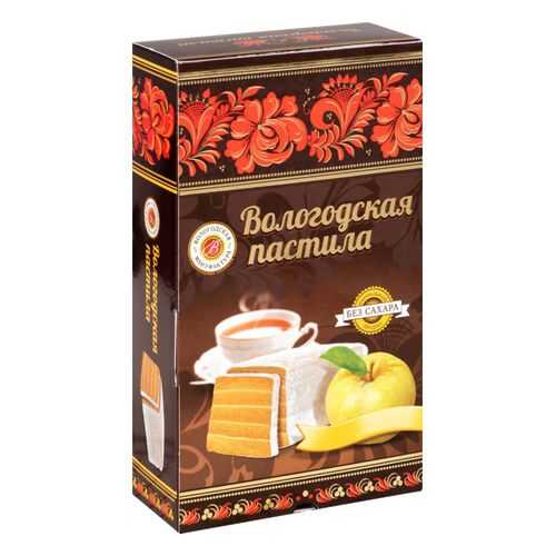 Пастила Вологодская мануфактура без сахара 230 г в ВкусВилл