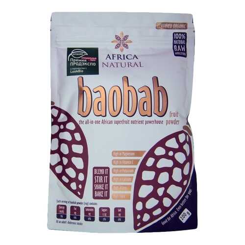 Порошок Africa Natural из плодов баобаба в ВкусВилл