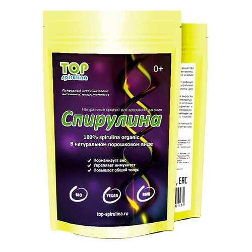 Спирулина Top Spirulina порошок в ВкусВилл