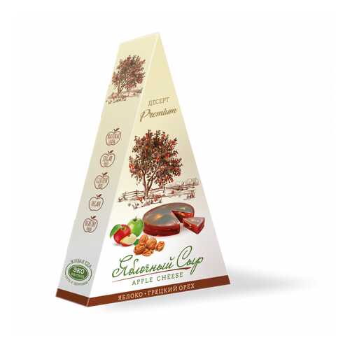 Яблочный сыр Эко пастила с грецким орехом 120 г в ВкусВилл