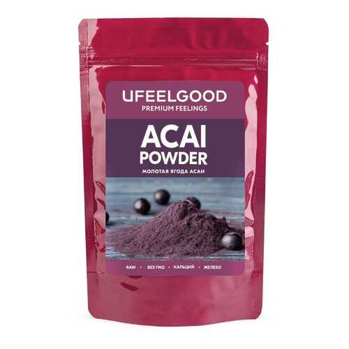 Ягоды Асаи Ufeelgood молотые 100 г в ВкусВилл