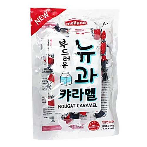 Карамель Milk nougat caramel в ВкусВилл