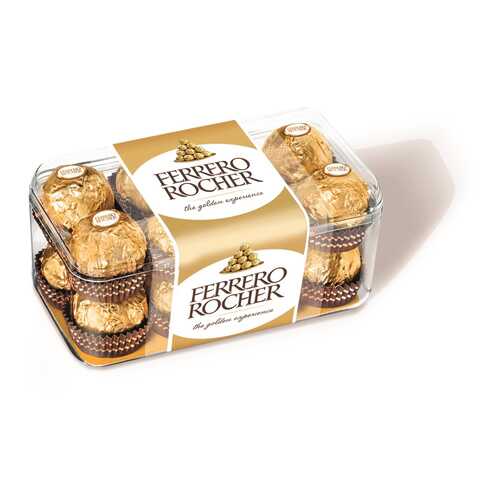 Конфеты Ferrero Rocher хрустящие с лесным орехом 200 г в ВкусВилл