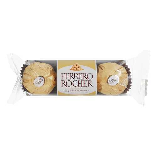 Конфеты Ferrero Rocher шоколадные хрустящие 37.5 г в ВкусВилл