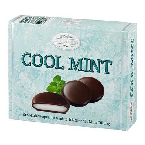 Конфеты Hauswirth Cool Mint с мятной начинкой в темном шоколаде 135 г в ВкусВилл