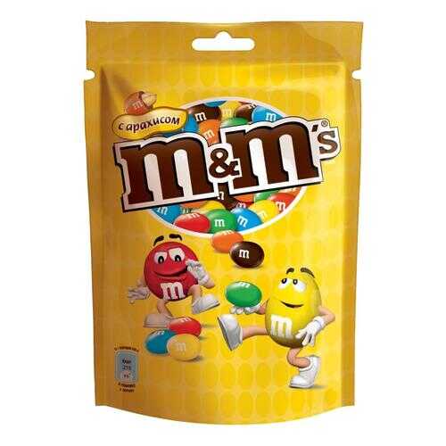 M&M`s конфеты Арахис 130 гр 5 упаковок в ВкусВилл