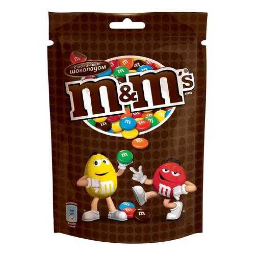 M&M`s конфеты Шоколадный 130 гр 5 упаковок в ВкусВилл