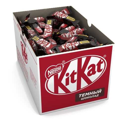Темный шоколад Kitkat dark с хрустящей вафлей 3 кг в ВкусВилл