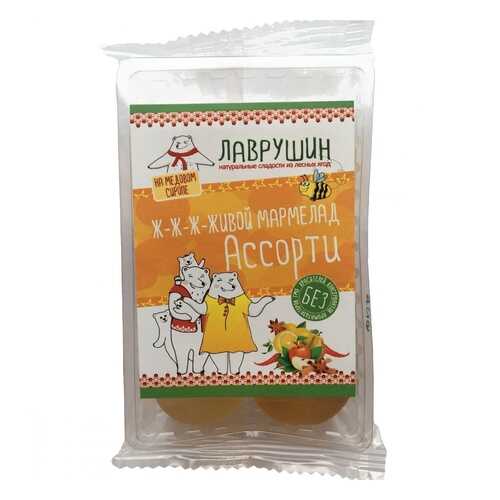 Мармелад Лаврушин Ассорти, 95 гр в ВкусВилл