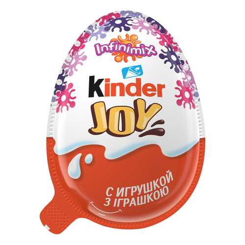Кондитерское изделие Kinder Joy с игрушкой Инфинимикс 20 г в ВкусВилл