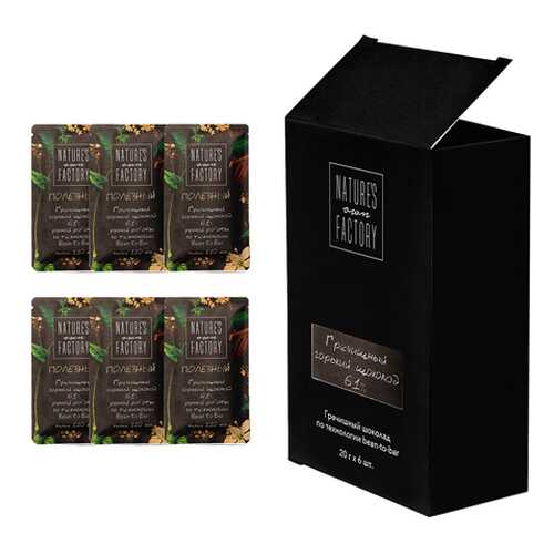 Набор гречишного горького шоколада Nature's own Factory 120 г в ВкусВилл
