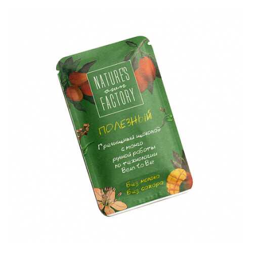 Шоколад гречишный с манго Nature's own Factory 20 г в ВкусВилл