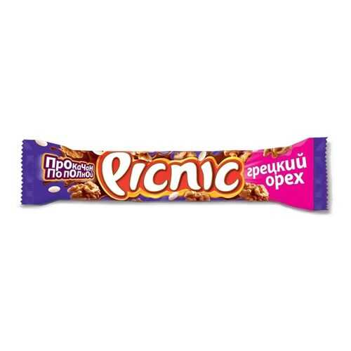 Шоколадный батончик PICNIC king size 52г*3 шт в ВкусВилл