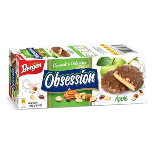 Печенье BERGEN Obsession Apple 140г в ВкусВилл