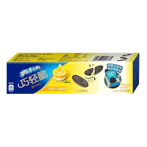 Печенье Oreo со вкусом лимона и чизкейка 95 г в ВкусВилл