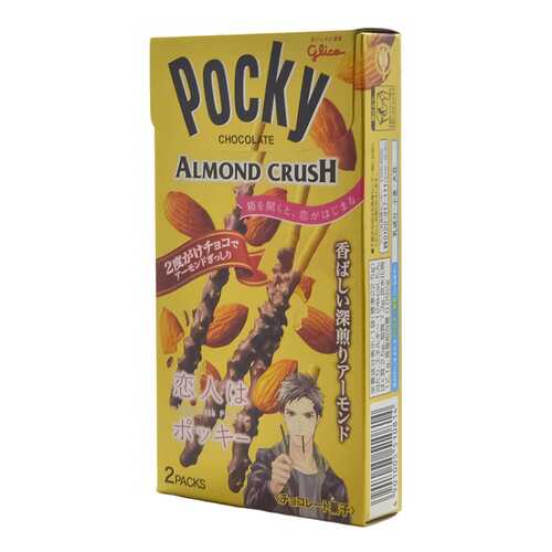Печенье палочки Pocky almond crush с миндалем 45 г в ВкусВилл