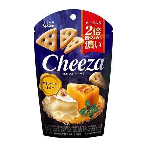 Печенье-снек Glico Cheeza с сыром камамбером 40 г в ВкусВилл