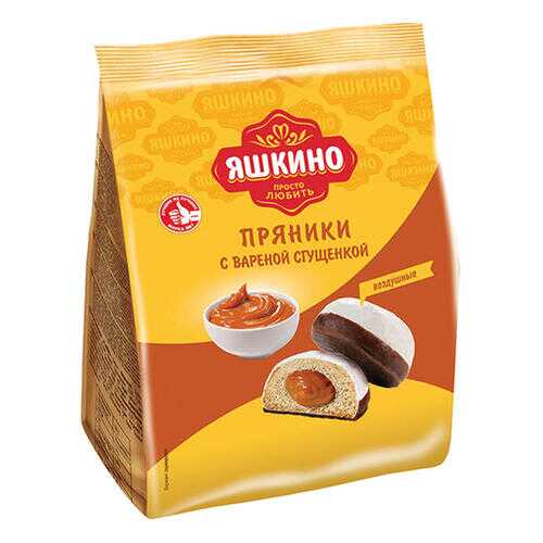 Пряники Яшкино с вареной сгущенкой 350г в ВкусВилл