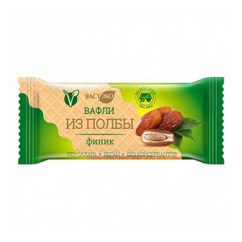 Вафли из полбы Финик Вастэко 30 г в ВкусВилл