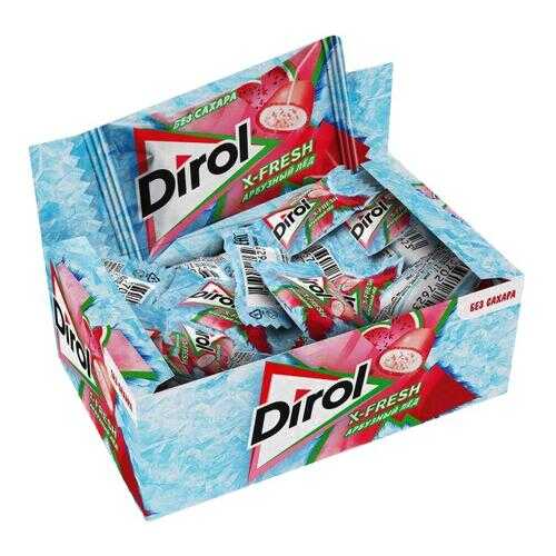 DIROL X-FRESH жевательная резинка арбузный лед 2г по 100 шт в ВкусВилл
