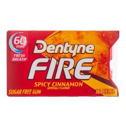 Жевательная резинка Dentyne Fire 24г США в ВкусВилл
