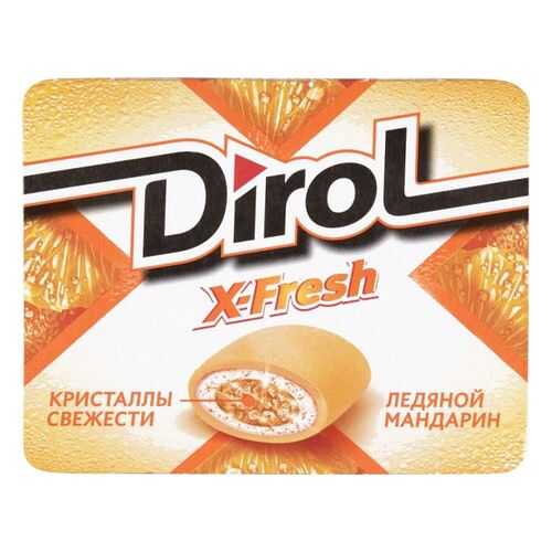 Жевательная резинка Dirol x-fresh ледяной мандарин 16 г в ВкусВилл