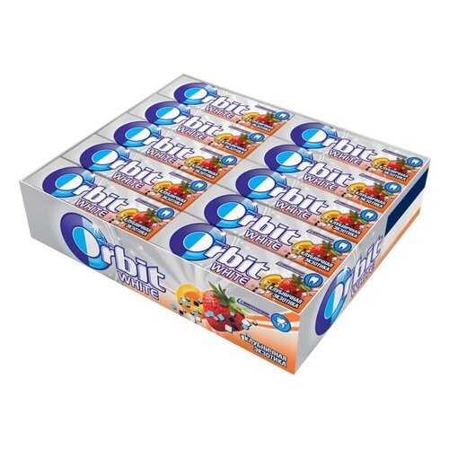 Жевательная резинка Orbit клубничная экзотика 13.6 г 30 штук в ВкусВилл
