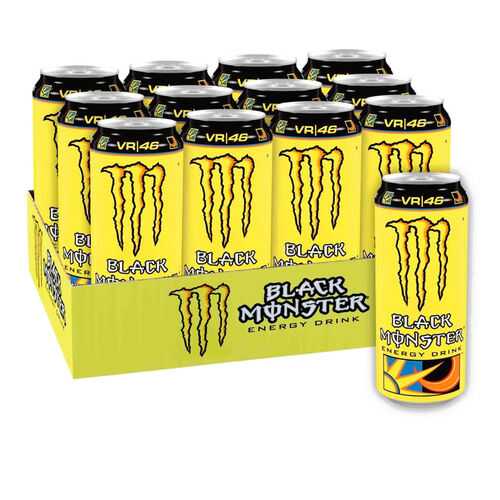 Энергетический напиток Black Monster VR46 Doctor 12 шт 449 мл в ВкусВилл