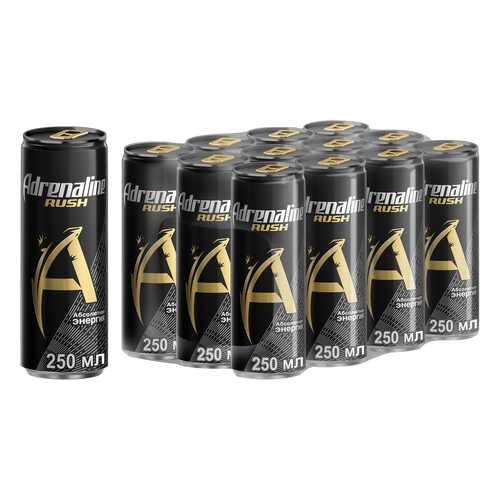 Напиток Adrenalin Rush энергетический жестяная банка 0.25 л в ВкусВилл