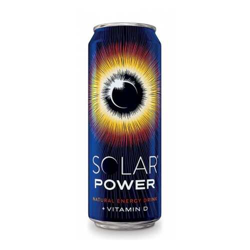 Напиток Solar power Brain boost энергетический газированный 0.45 л в ВкусВилл