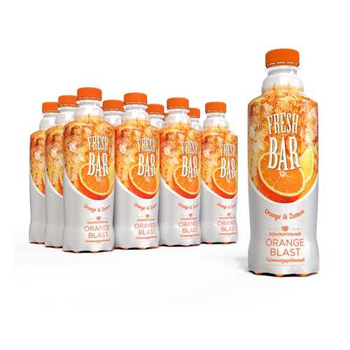 Газированный напиток Fresh Bar Оранж Бласт 12 шт по 480 мл в ВкусВилл