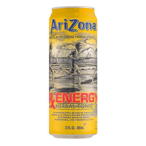 Напиток ARIZONA Травяной тоник зеленый чай 0,680мл в ВкусВилл