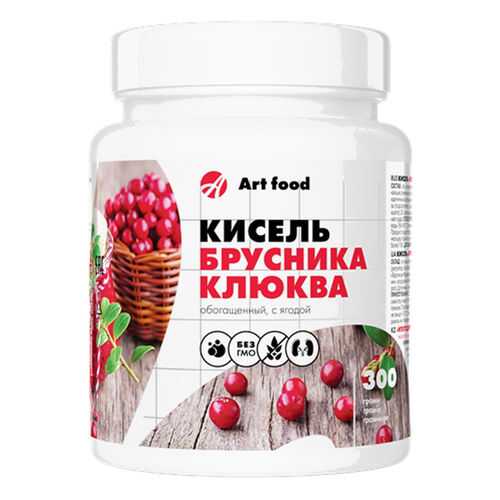 Кисель Брусника-клюква Арт Лайф, 300 гр. в ВкусВилл