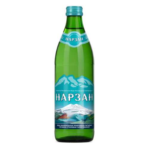 Минеральная вода Нарзан 0,45 л стекло 100029 (20 шт.) в ВкусВилл